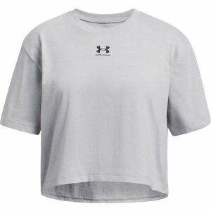 Under Armour RIVAL Tricou pentru fete, gri, mărime XL imagine