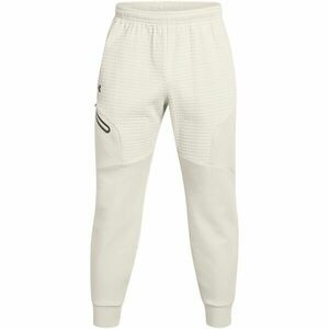 Under Armour UNSTOPPABLE FLC GRID JRG Pantaloni trening bărbați, alb, mărime imagine