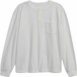 GAP LS VINTAGE HENLEY Tricou băieți, alb, mărime imagine