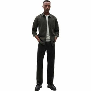 GAP V-LS STANDARD FLANNEL Cămașă pentru bărbați, negru, mărime imagine
