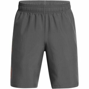 Under Armour WOVEN WORDMARK Pantaloni scurți băieți, gri închis, mărime M imagine