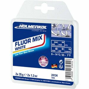 Holmenkol FLUORMIX WHITE Parafină cu conținut scăzut de fluor, albastru, mărime imagine