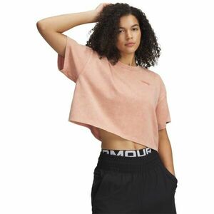Under Armour HWT WASH Tricou pentru damă, roz, mărime S imagine