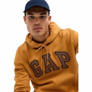 GAP V-HERITAGE LOGO Hanorac pentru bărbați, portocaliu, mărime imagine