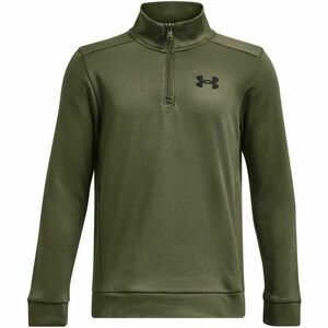 Under Armour ARMOUR FLEECE 1/4 ZIP Hanorac băieți, kaki, mărime imagine