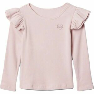 GAP V-JPN LONGSLEEVE BABY Tricou pentru fete, roz, mărime 2Y imagine