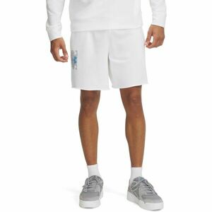 Under Armour RIVAL TERRY LOGO Șort bărbați, alb, mărime imagine