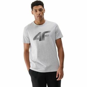 4F TSHIRT Tricou bărbați, gri, mărime imagine