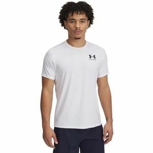 Under Armour HEATGEAR FITTED Tricou bărbați, alb, mărime L imagine