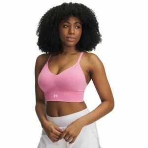 Under Armour VANISH SEAMLESS WASHED LOW Sutien sport, roz, mărime imagine