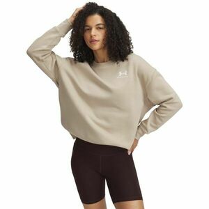 Under Armour ESSENTIAL FLC OS CREW Hanorac damă, maro, mărime imagine