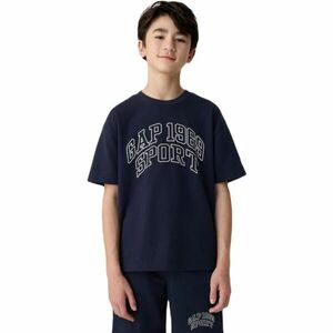 GAP INTL LOGO CREW Tricou de băiat, albastru închis, mărime imagine