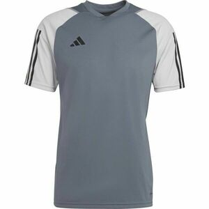 adidas TIRO23 COMPETITION JERSEY Tricou sport pentru bărbați, gri, mărime imagine