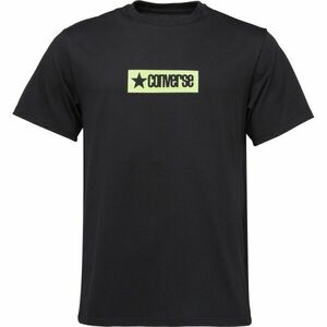 Converse ARCHIVE BOX TEE Tricou pentru bărbați, negru, mărime imagine