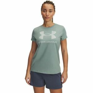 Under Armour LIVE SPORTSTYLE GRAPHIC SS Tricou damă, verde, mărime imagine