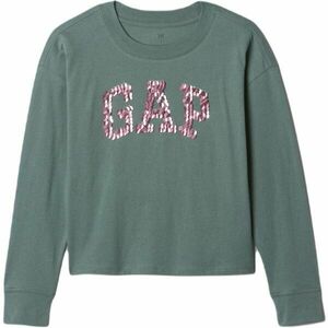 GAP V-LS ELV LOGO Tricou de fete, kaki, mărime imagine