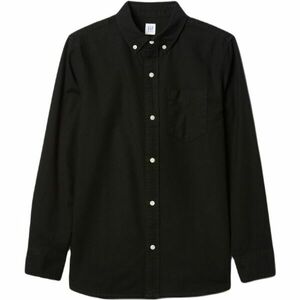 GAP FA24 LS OXFORD Cămașă pentru băieți, negru, mărime imagine