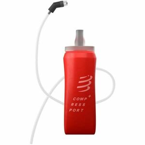 Compressport ERGOFLASK 500ML + TUBE Bidon sport, roșu, mărime imagine