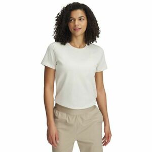 Under Armour HWT BRANDED CORE Tricou pentru damă, bej, mărime M imagine