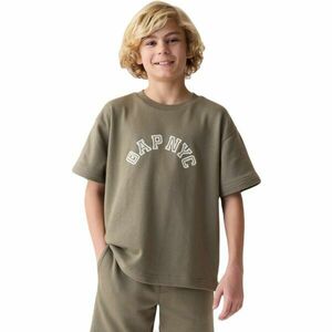 GAP FASHION LOGO Tricou de băiat, kaki, mărime imagine