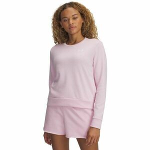Under Armour RIVAL TERRY CREW Hanorac ușor damă, roz, mărime S imagine