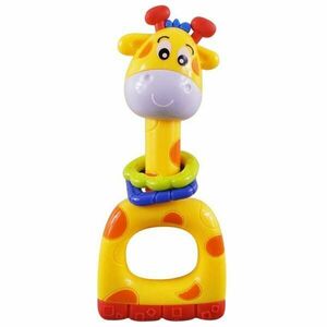 BABY MIX GIRAFĂ Zornăitoare pentru copii, galben, mărime imagine