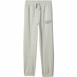 GAP V-FRCH LOGO Pantaloni de trening pentru băieți, gri, mărime imagine