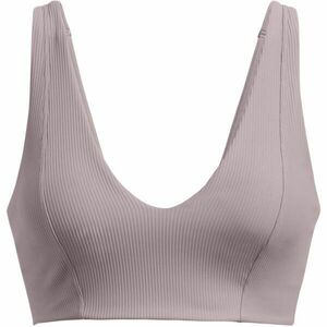 Under Armour MERIDIAN RIB Sutien sport damă, gri, mărime L imagine