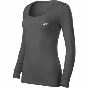 TRIMM BRAVE LADY Tricou cu mâneci lungi pentru femei, gri închis, mărime imagine