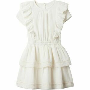 GAP SS RUFFLE WOV Rochie de fete, alb, mărime imagine