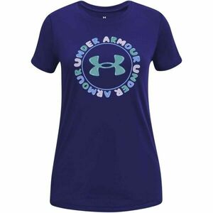 Under Armour TECH WORDMARK Tricou pentru fete, albastru, mărime imagine