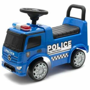 BABY MIX MERCEDES BENZ POLICE Vehicul de împins pentru copii, albastru, mărime imagine