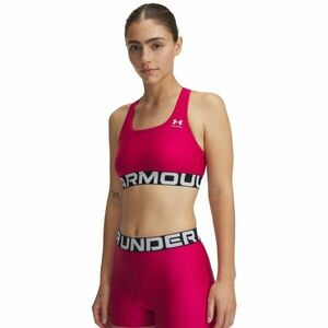 Under Armour HG MID BRANDED Sutien sport damă, roz, mărime imagine