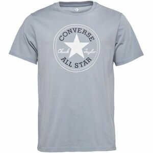 Converse STANDARD FIT CENTER FRONT CHUCK PATCH CORE TEE Tricou bărbați, albastru deschis, mărime imagine