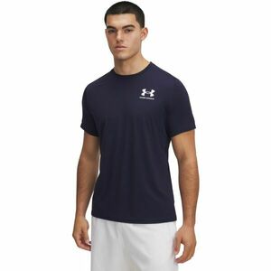 Under Armour HEATGEAR FITTED Tricou bărbați, albastru închis, mărime M imagine