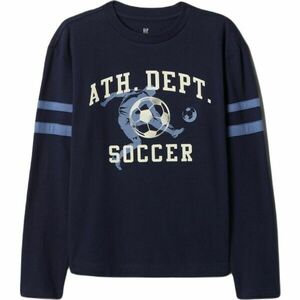 GAP V-LS VARSITY Tricou de băieți, albastru închis, mărime imagine