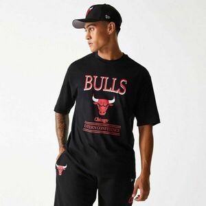 New Era CHICAGO BULLS NBA Tricou de bărbați, negru, mărime imagine