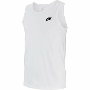 Nike NSW CLUB - TANK M Maieu pentru bărbați, alb, mărime XXXL imagine