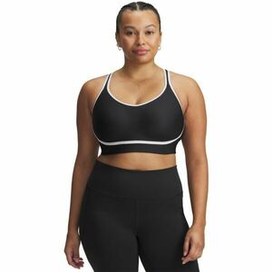 Under Armour INFINITY MID PIPED Bustieră sport femei, negru, mărime imagine