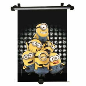 KAUFMANN MINIONS II Rulou parasolar pentru mașină, negru, mărime imagine
