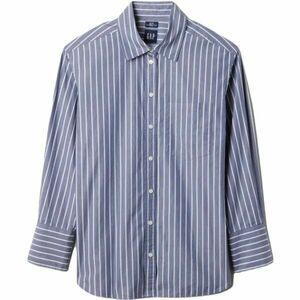 GAP BIG SHIRT Cămașă pentru femei, albastru, mărime imagine