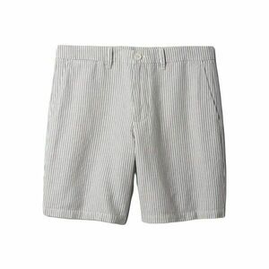 GAP LINEN FIXED WAIST Pantaloni scurți pentru bărbați, gri, mărime imagine