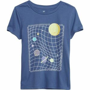 GAP GRAPHIC Tricou de fată, albastru, mărime imagine