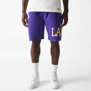 New Era LA LAKERS NBA TEAM GRAPHICS SHORTS Pantaloni scurți bărbați, mov, mărime imagine