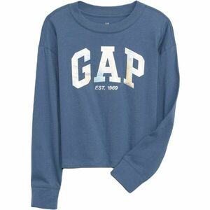 GAP V-LS ELV LOGO Tricou de fată, albastru, mărime imagine