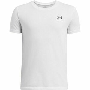 Under Armour SPORTSTYLE Tricou pentru băieţi, alb, mărime L imagine