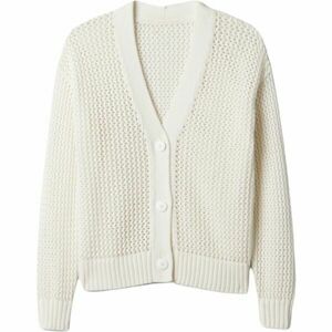 GAP LS CROCHET Pulover pentru femei, alb, mărime imagine