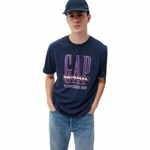 GAP TALL LOGO Tricou pentru bărbați, albastru închis, mărime imagine