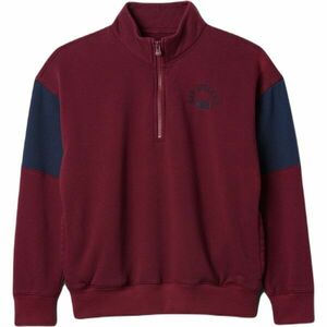 GAP HALF ZIP Pulover băiețesc, vișiniu, mărime imagine