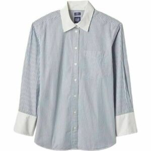 GAP BIG SHIRT Cămașă pentru femei, albastru deschis, mărime imagine